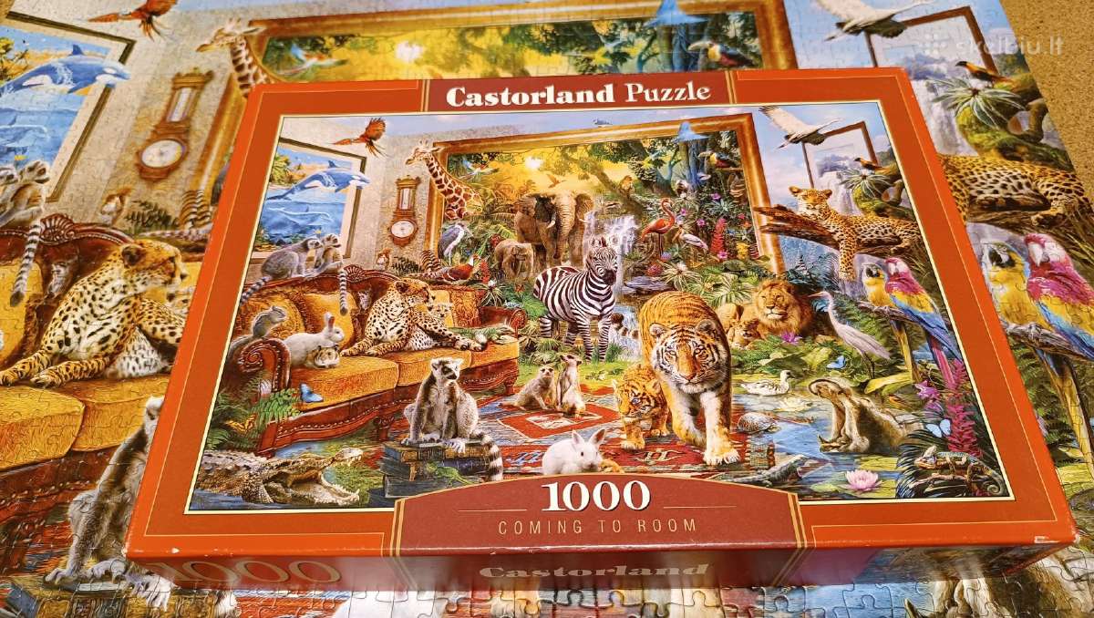 Castorland puzzle/dėlionė, 1000 detalių