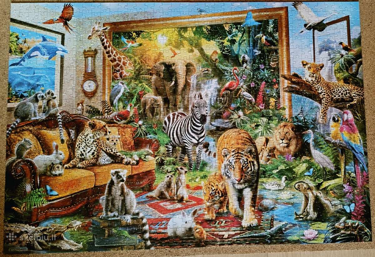 Castorland puzzle/dėlionė, 1000 detalių - nuotraukos Nr. 4