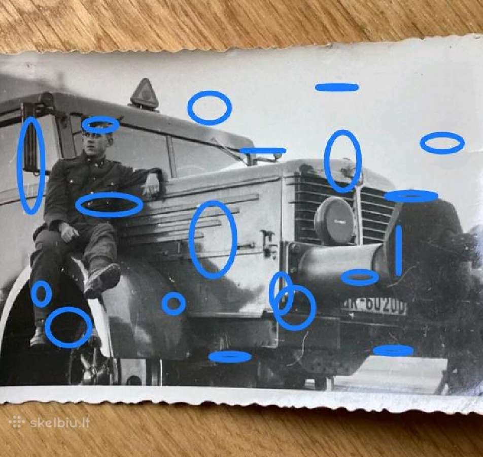 11 Ss Divisija Lietuvoje Latvijoi Reta nuotrauka