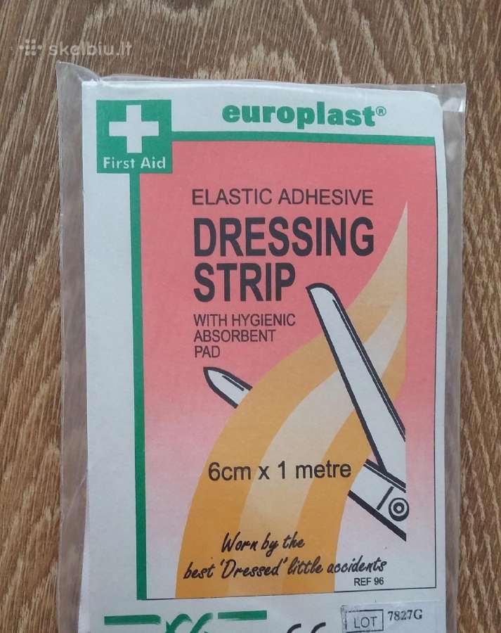 Pleistras elastinis juostelė 6cmx1m
