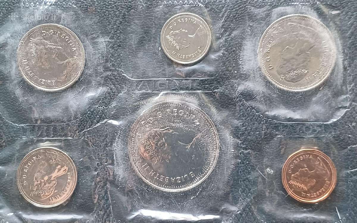 (102) Kanados monetos 1984m. unc - nuotraukos Nr. 2