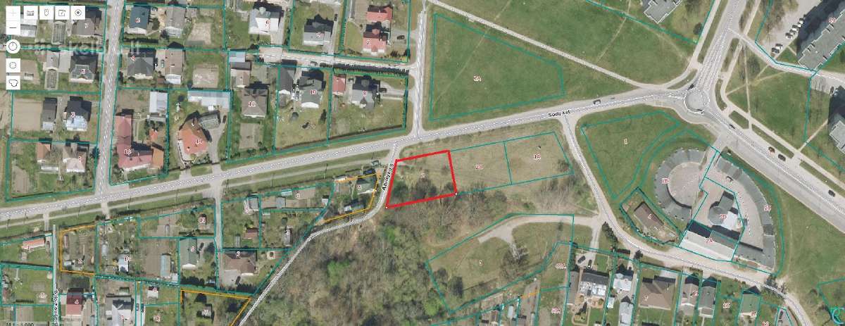 3 Sklypai Ąžuolyno 2, Ąžuolyno 2a, Naujakurių 1a, - nuotraukos Nr. 3