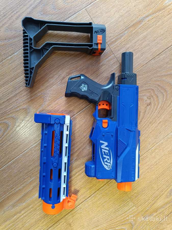 Nerf šautuvas, optika, dėtuvės - nuotraukos Nr. 2