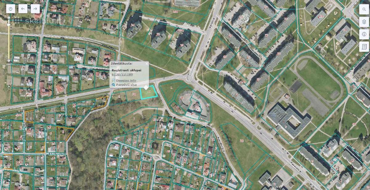 3 Sklypai Ąžuolyno 2, Ąžuolyno 2a, Naujakurių 1a, - nuotraukos Nr. 9