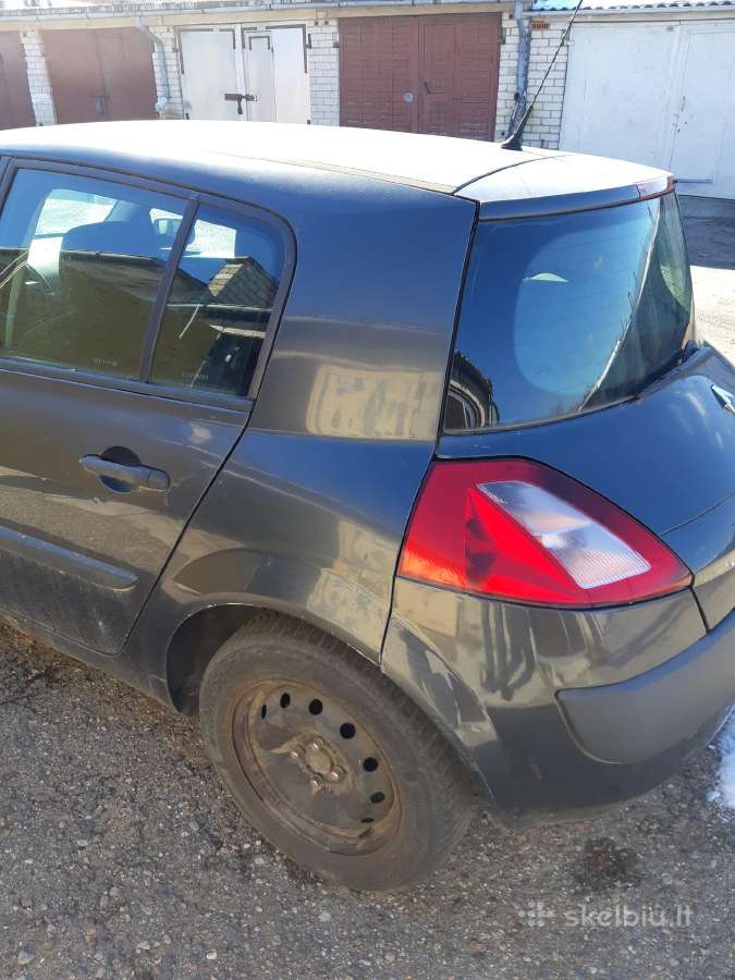Renault megane 1,5dci 63kw K9kg724 dalimis - nuotraukos Nr. 2