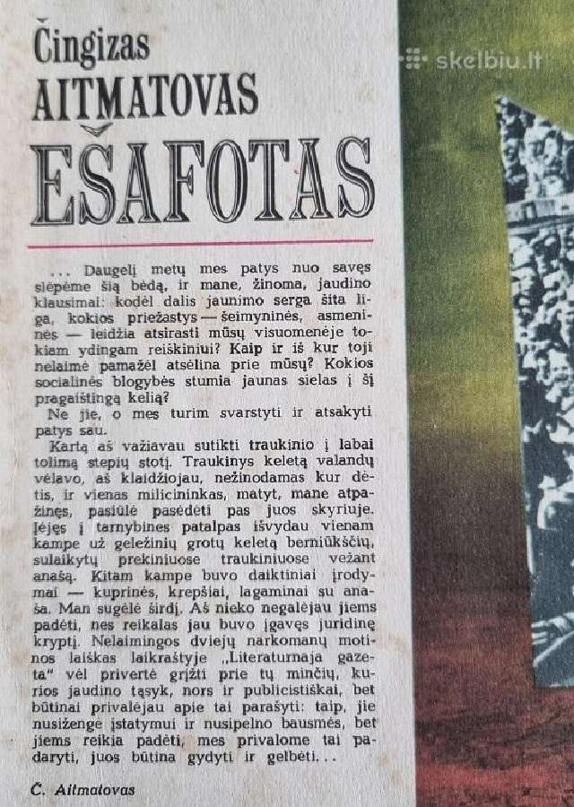 Čingizas Aitmatovas "Ešafotas" - nuotraukos Nr. 8