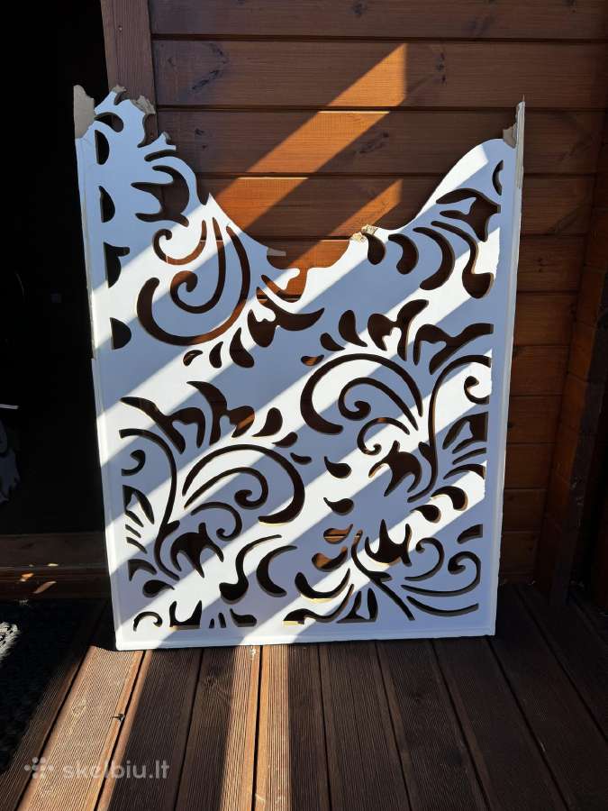 Mdf dekoratyvinės sienelės - ažūrinė pertvara - nuotraukos Nr. 9