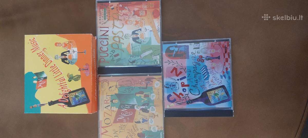 CD kompaktai