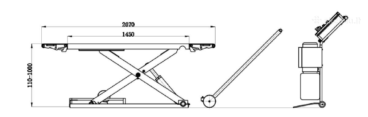 Sm-3500e Mobilus žirklinis keltuvas - nuotraukos Nr. 3