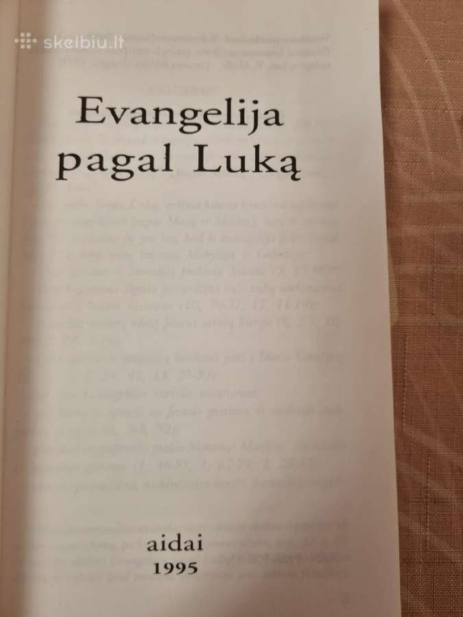 Evangelija pagal Luką - nuotraukos Nr. 2