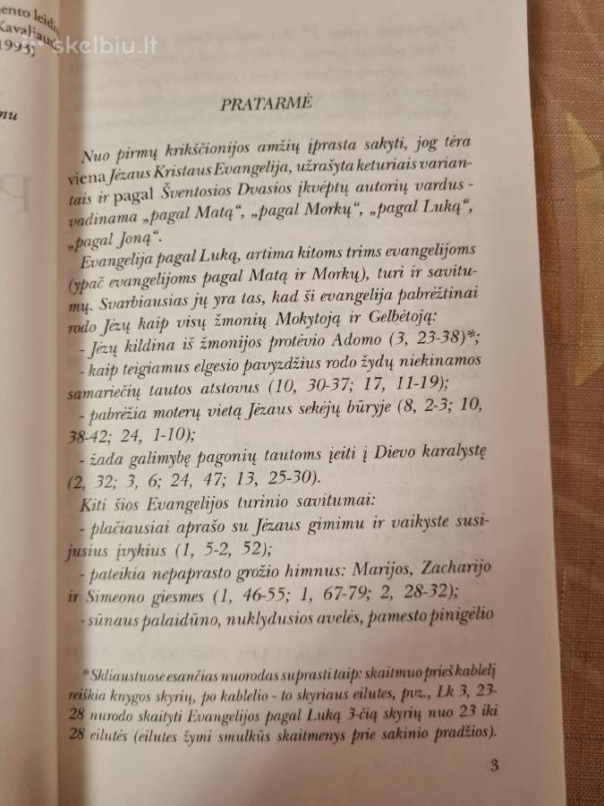 Evangelija pagal Luką - nuotraukos Nr. 3