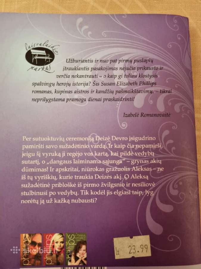 Susan Elizabeth Phillips knygos 3 vnt - nuotraukos Nr. 6