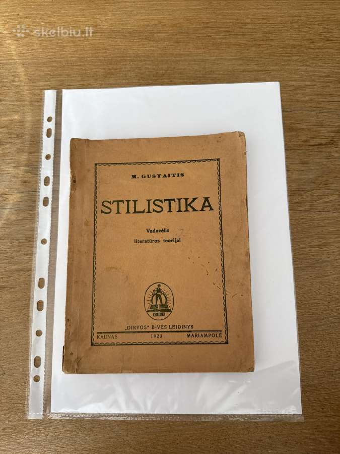 Stilistika 1923 m.