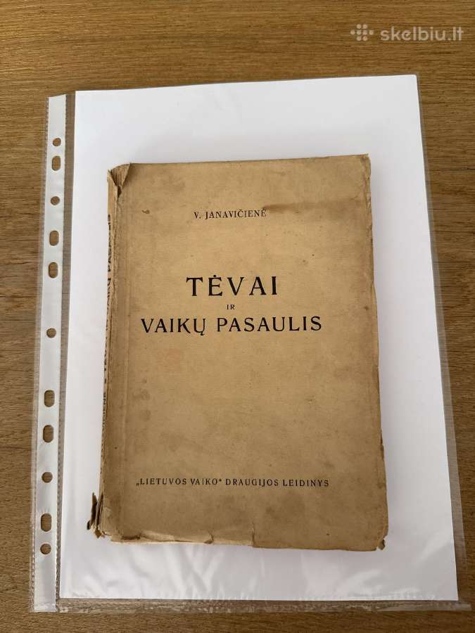 Tėvai ir vaikų pasaulis 1935 m.