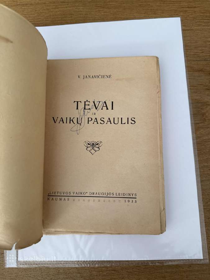 Tėvai ir vaikų pasaulis 1935 m. - nuotraukos Nr. 2