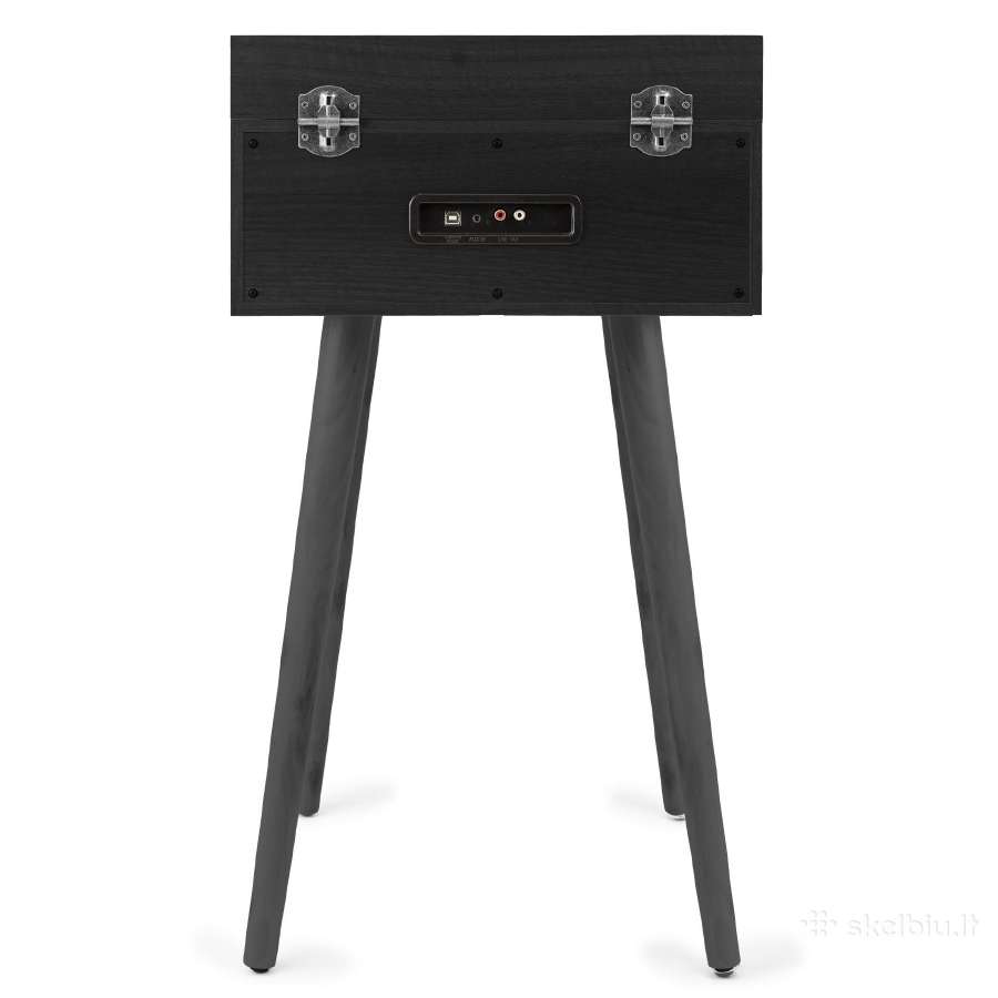 Audizio Fremont patefonas su stovu, juodas - nuotraukos Nr. 6