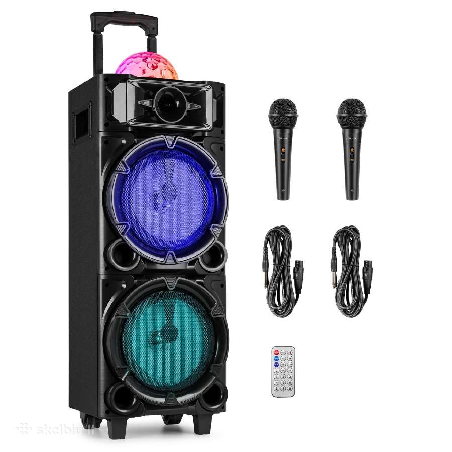 Fenton Live290 nešiojama karaoke kolonėlė su švies