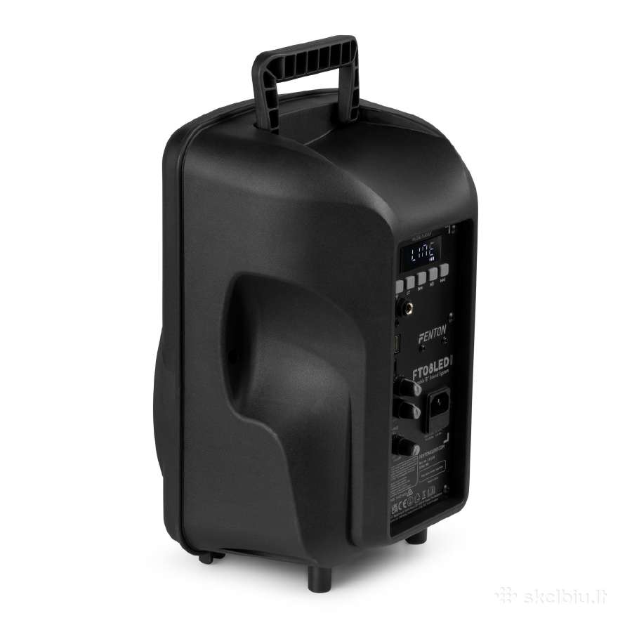 Fenton Ft08led Mk2 300w nešiojama kolonėlė su bela - nuotraukos Nr. 9