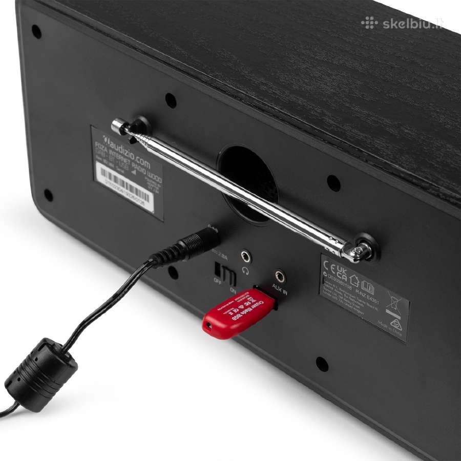 Audizio Foza WiFi internetinis radijo imtuvas - nuotraukos Nr. 9