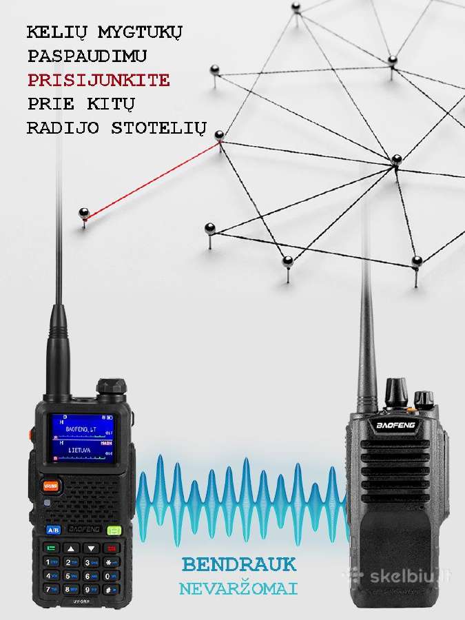 Radijo stotelės Baofeng Uv-5rh / Uv-5rh pro - nuotraukos Nr. 7