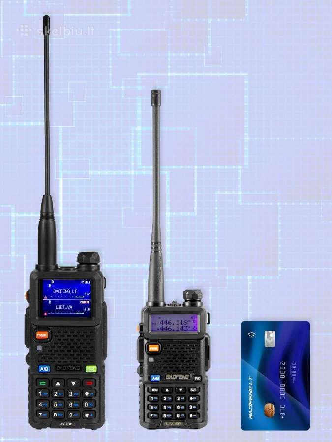 Radijo stotelės Baofeng Uv-5rh / Uv-5rh pro - nuotraukos Nr. 9