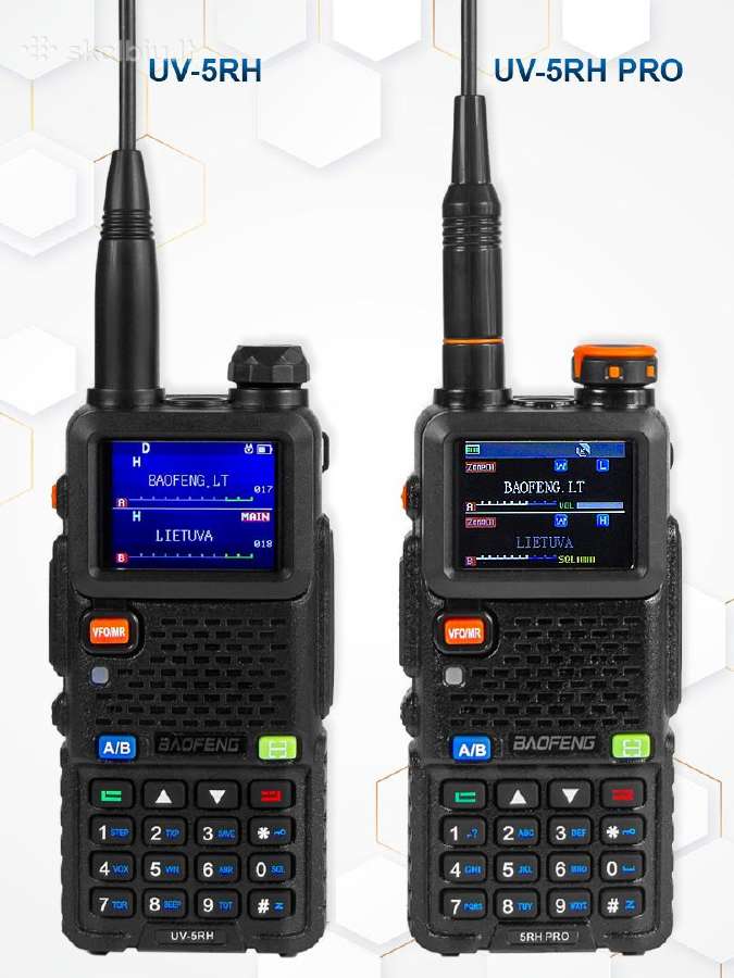 Radijo stotelės Baofeng Uv-5rh / Uv-5rh pro - nuotraukos Nr. 10