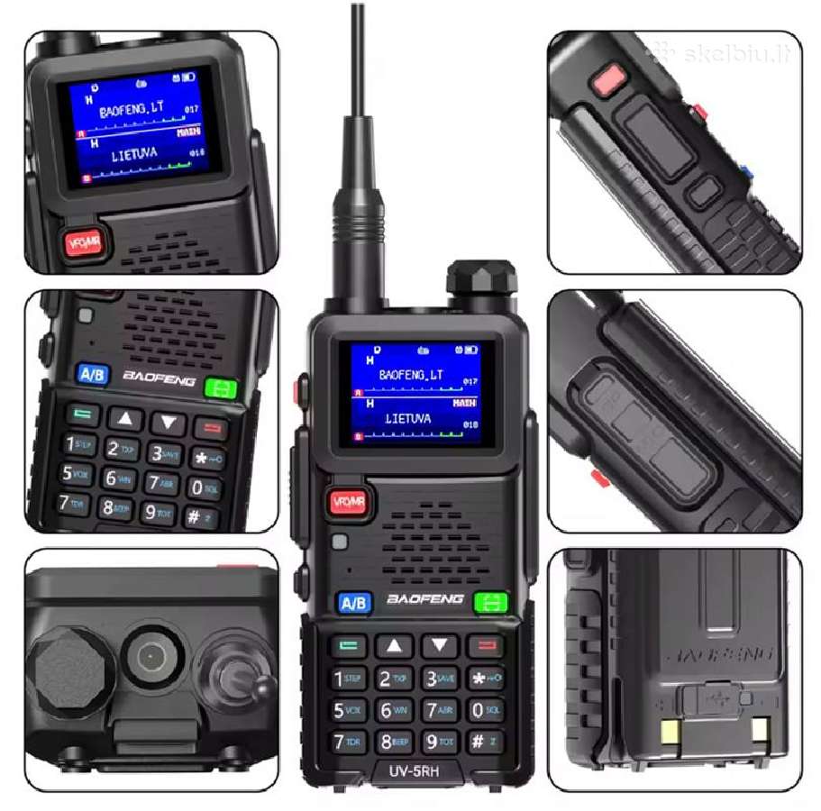 Radijo stotelės Baofeng Uv-5rh / Uv-5rh pro - nuotraukos Nr. 11