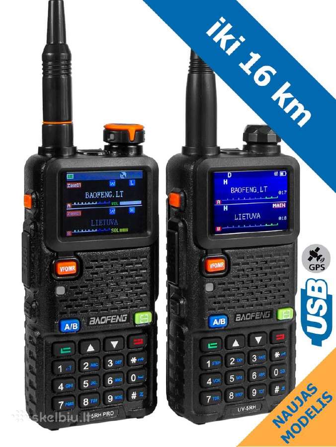 Radijo stotelės Baofeng Uv-5rh / Uv-5rh pro
