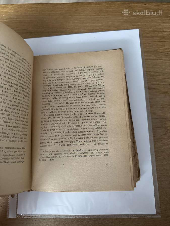 Vakarų Europos Literatūra I tomas 1947 m. - nuotraukos Nr. 8