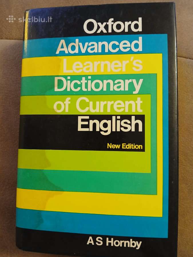 Oxford advanced learners dictionary