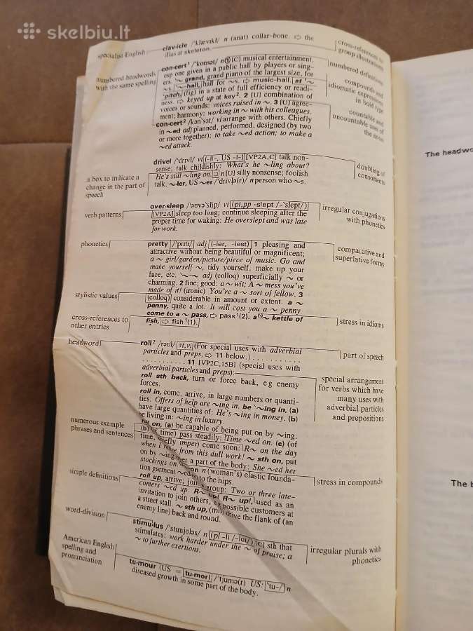 Oxford advanced learners dictionary - nuotraukos Nr. 2