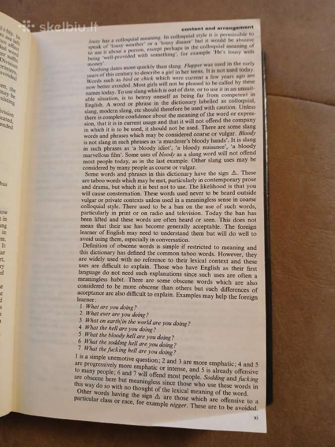 Oxford advanced learners dictionary - nuotraukos Nr. 3