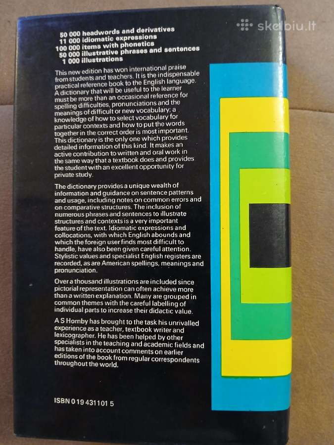 Oxford advanced learners dictionary - nuotraukos Nr. 5