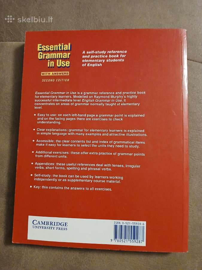 Essential grammar in use. Second edition - nuotraukos Nr. 4