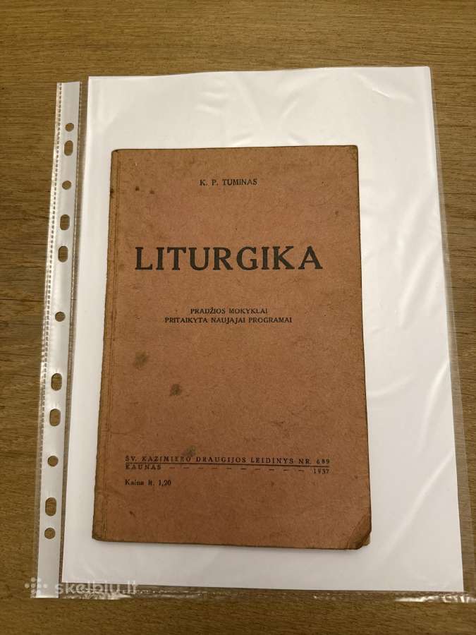 Liturgika 1937 m.