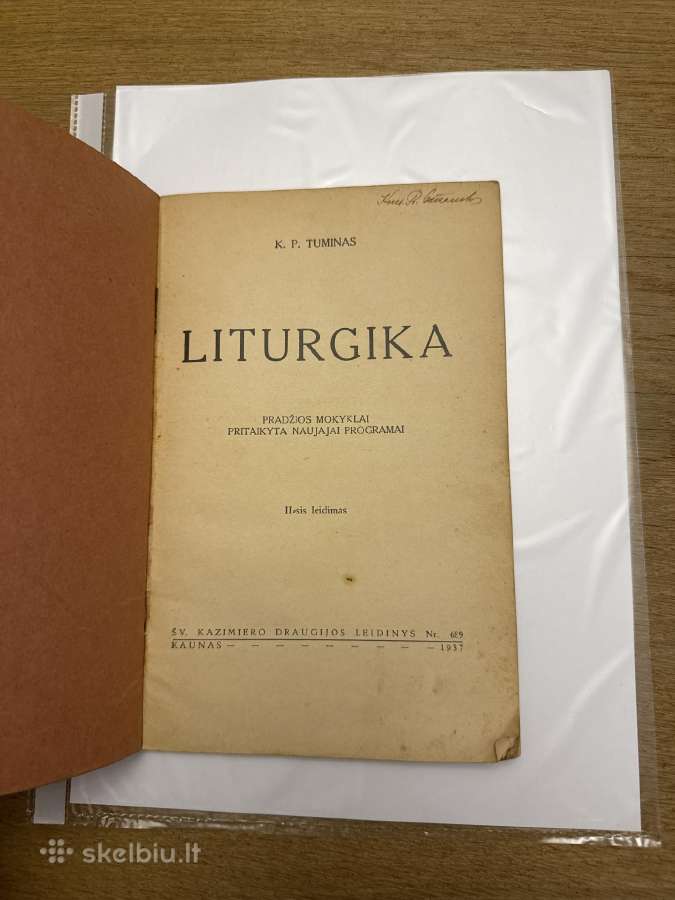 Liturgika 1937 m. - nuotraukos Nr. 2