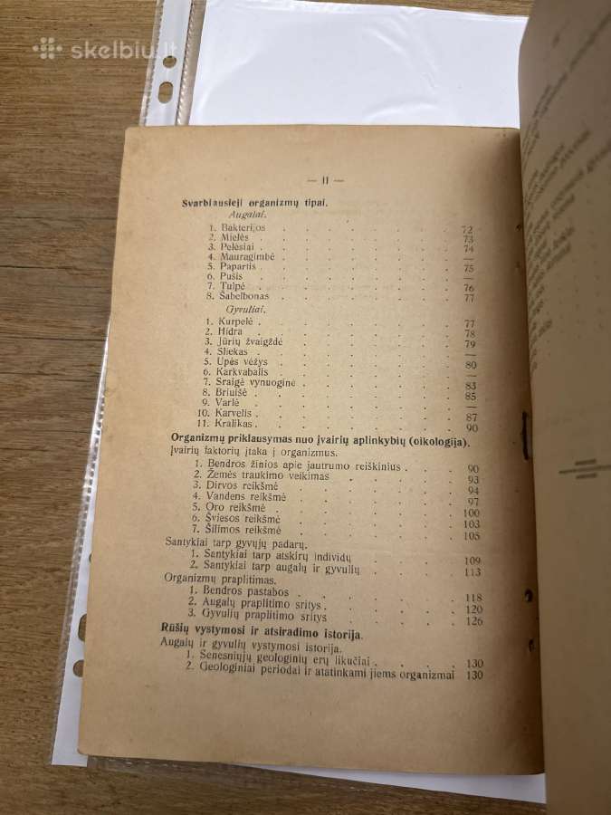 Biologijos vadovėlis,1924 m - nuotraukos Nr. 10