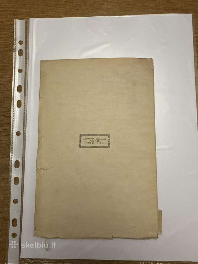 Tyliujų saulėlydžių žemė 1930 m. - nuotraukos Nr. 7