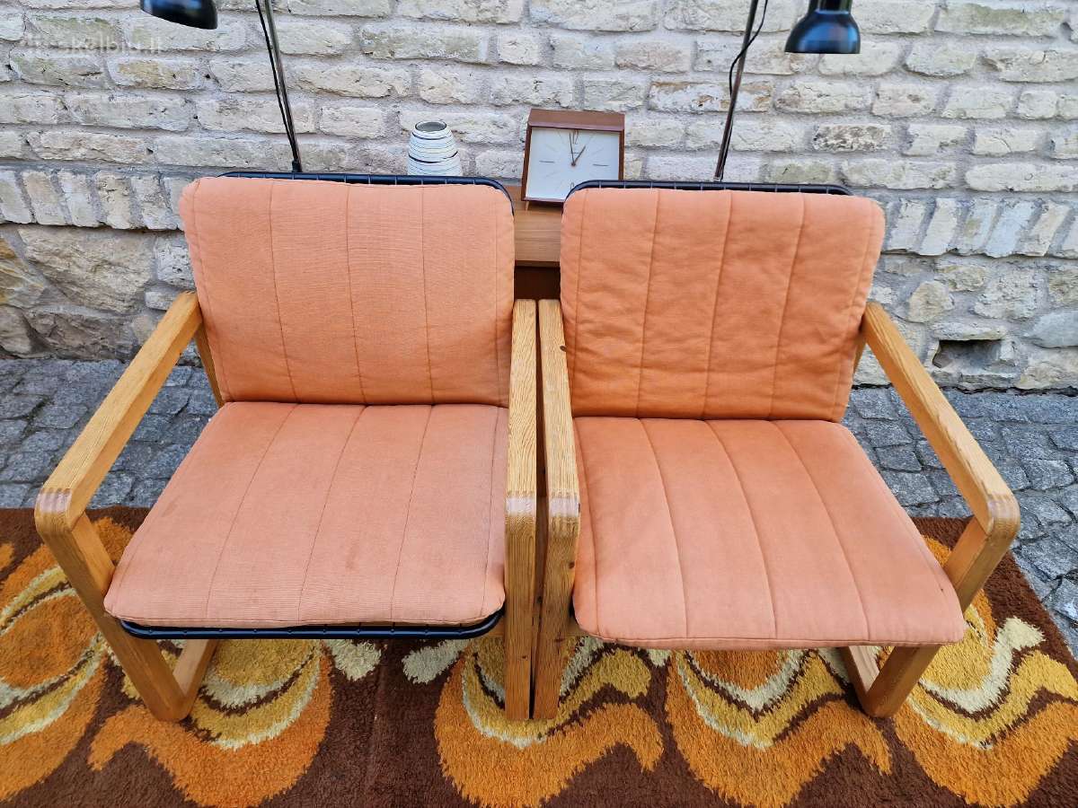 Vintažiniai mid century Bauhaus st. foteliai - nuotraukos Nr. 5