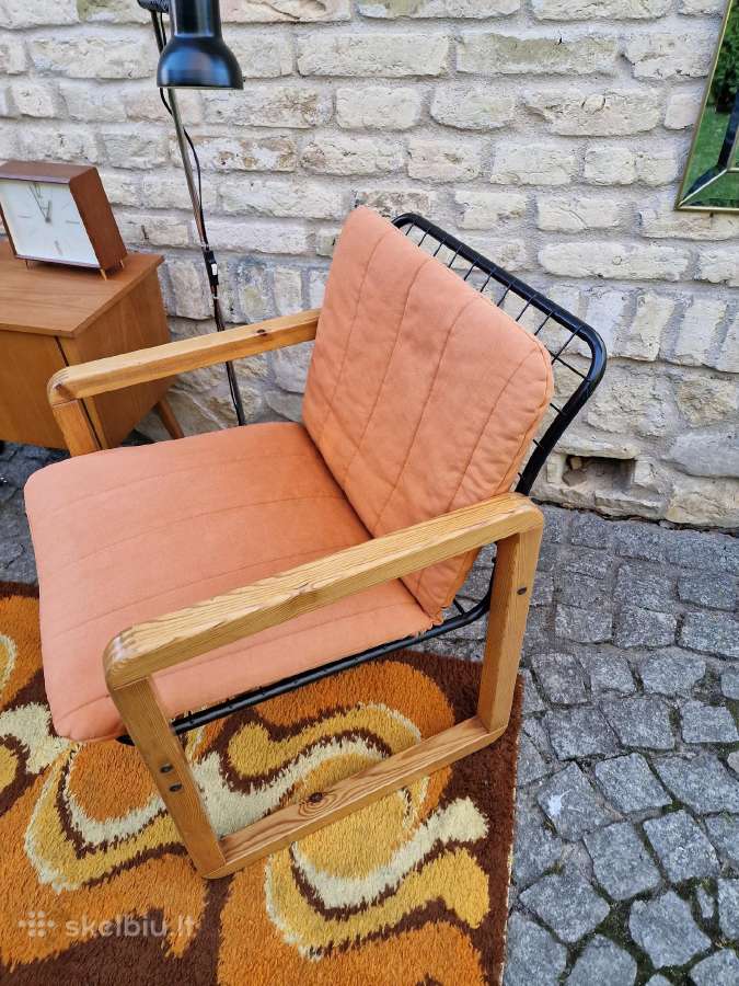 Vintažiniai mid century Bauhaus st. foteliai - nuotraukos Nr. 8