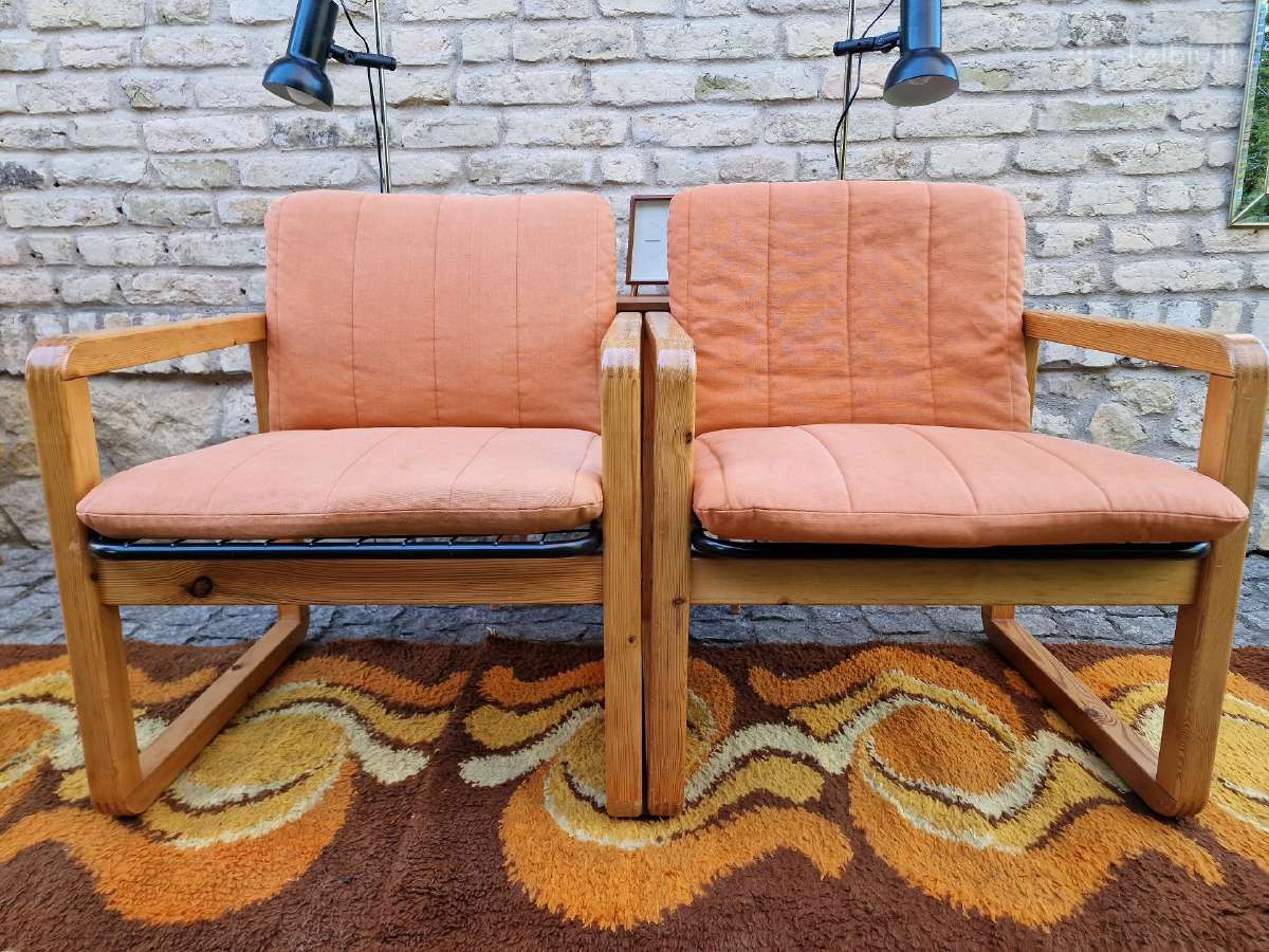 Vintažiniai mid century Bauhaus st. foteliai - nuotraukos Nr. 17