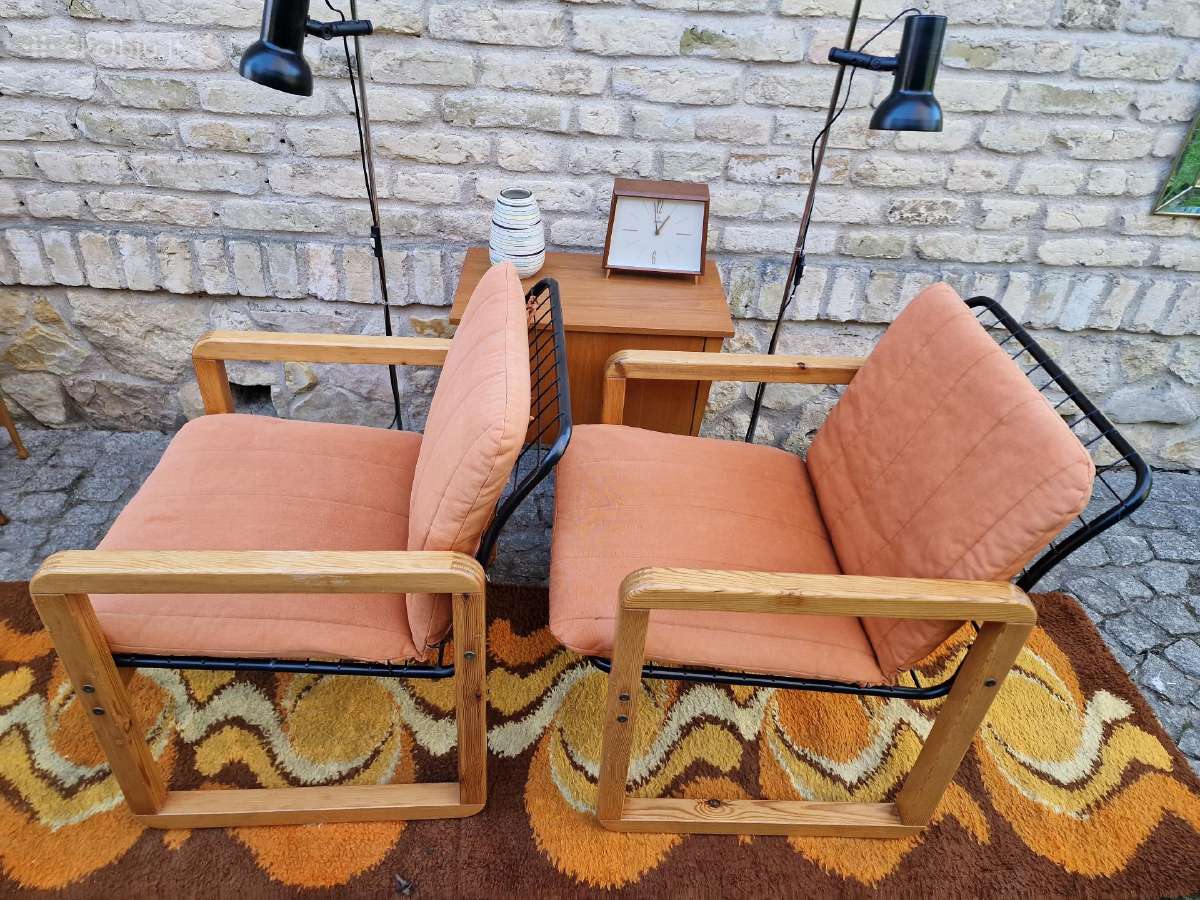 Vintažiniai mid century Bauhaus st. foteliai - nuotraukos Nr. 18