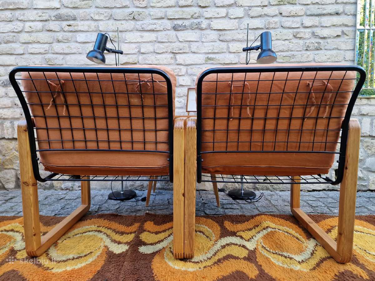 Vintažiniai mid century Bauhaus st. foteliai - nuotraukos Nr. 22