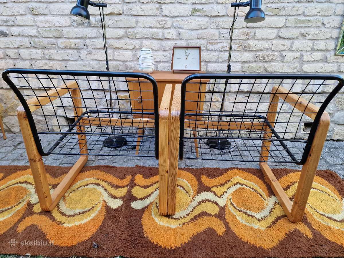 Vintažiniai mid century Bauhaus st. foteliai - nuotraukos Nr. 24
