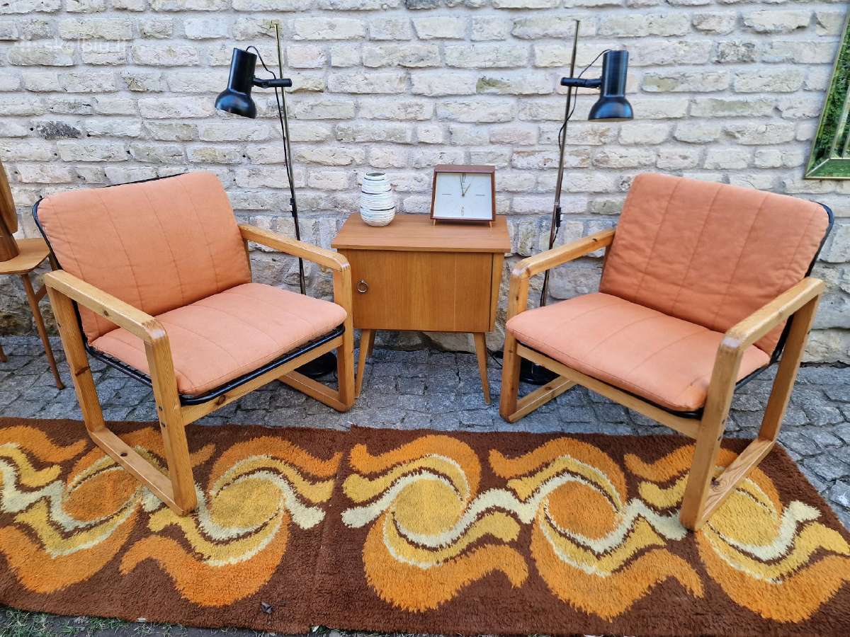 Vintažiniai mid century Bauhaus st. foteliai - nuotraukos Nr. 30