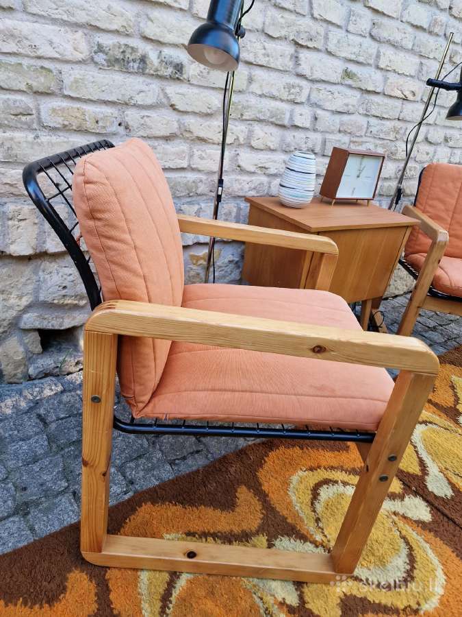 Vintažiniai mid century Bauhaus st. foteliai - nuotraukos Nr. 32
