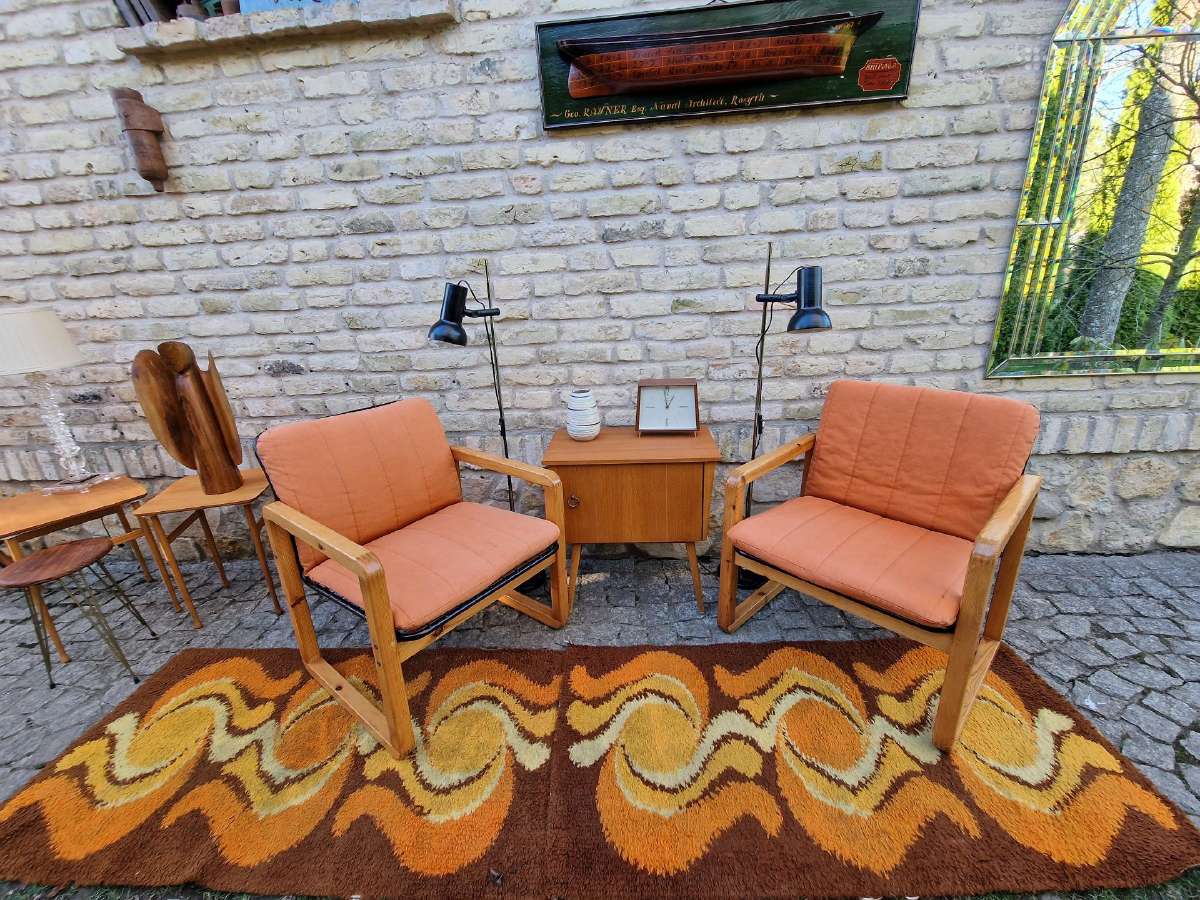 Vintažiniai mid century Bauhaus st. foteliai - nuotraukos Nr. 34