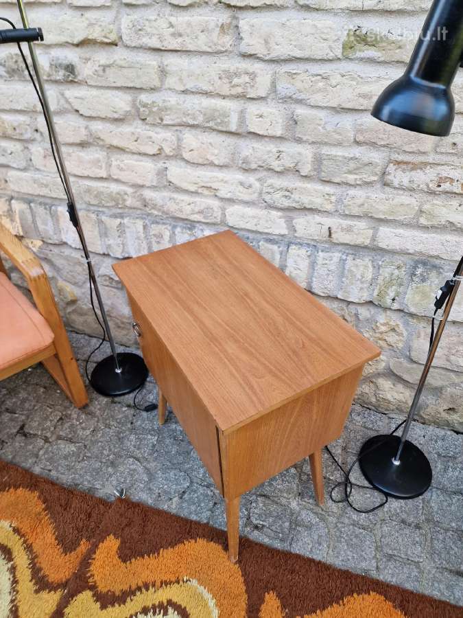 Vintažinė mid century spintelė - nuotraukos Nr. 15