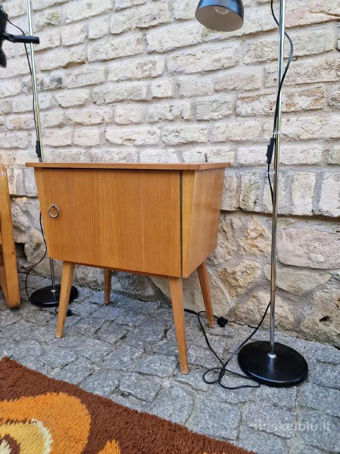 Vintažinė mid century spintelė - nuotraukos Nr. 19
