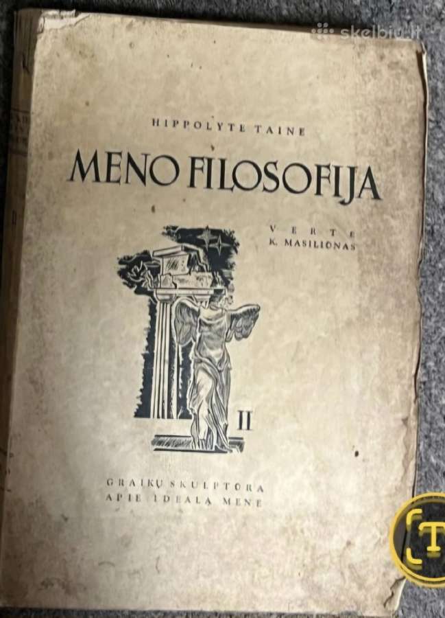 Meno filosofija (2 dalis)hippolyte Taine